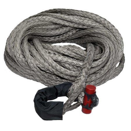 LOCKJAW 5/8 in. x 125 ft. 16,933 lbs. WLL. LockJaw Synthetic Winch Line w/Integrated Shackle 20-0625125